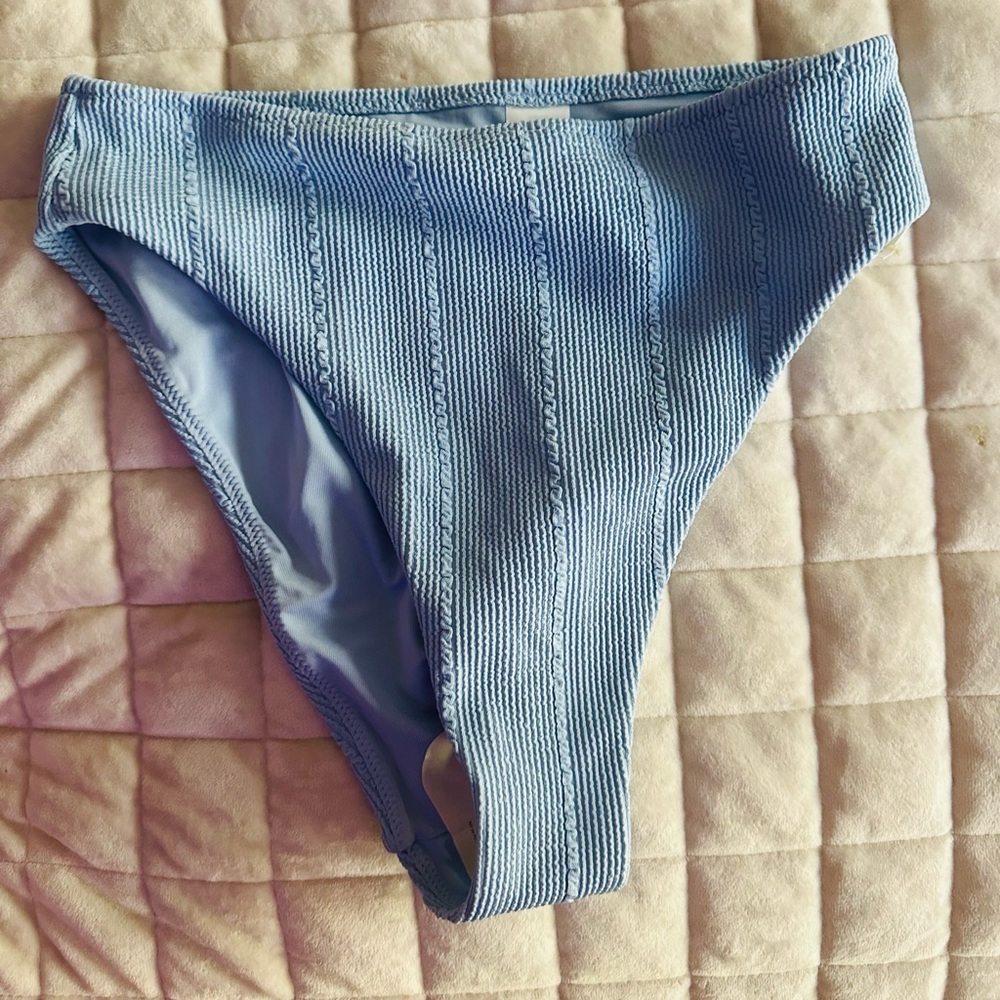 NWT Aerie Women’s High Cut Cheeky Swim Bikini Bottoms Swimsuit Small